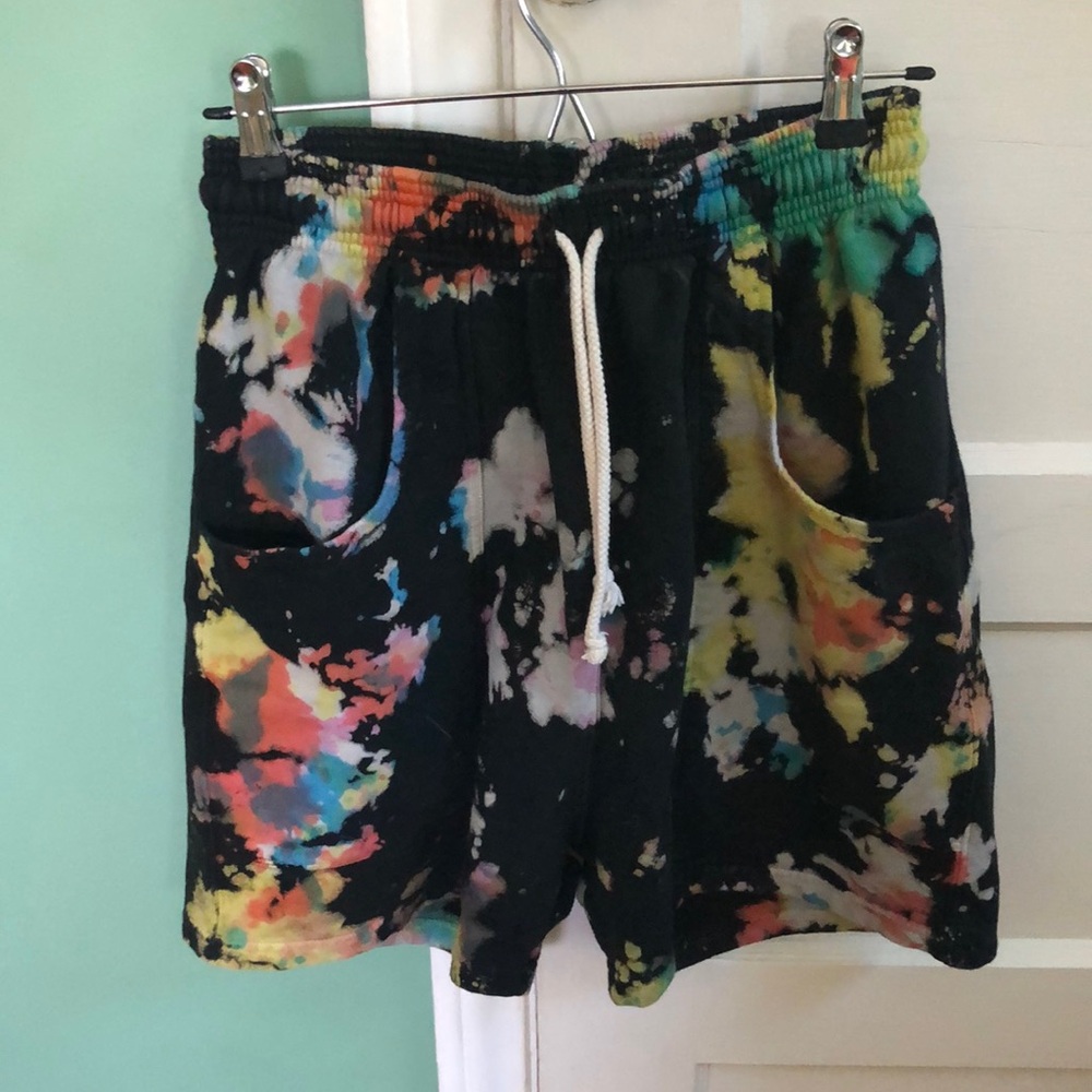 Big Bud Press Multicolor (magica waters) Tie-Dye Sweat Shorts